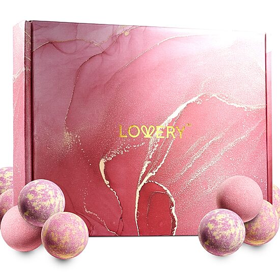 LOVERY™ Handmade Bath Bomb Gift Set - 30pc Bubble Bath Fizzies