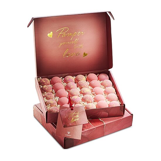 LOVERY™ Handmade Bath Bomb Gift Set - 30pc Bubble Bath Fizzies
