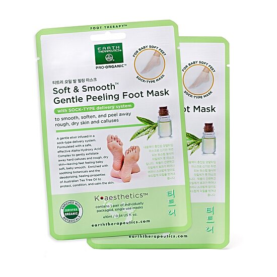 Earth Therapeutics Peeling Foot Mask