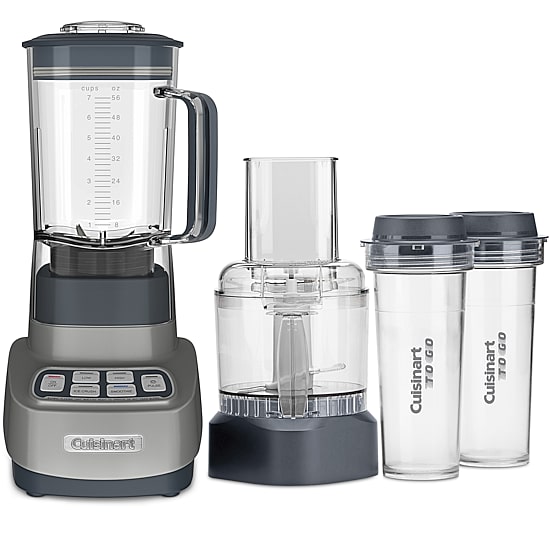 Cuisinart® BFP-650P1 Velocity Ultra Trio Blender/Food Processor with Travel Cups