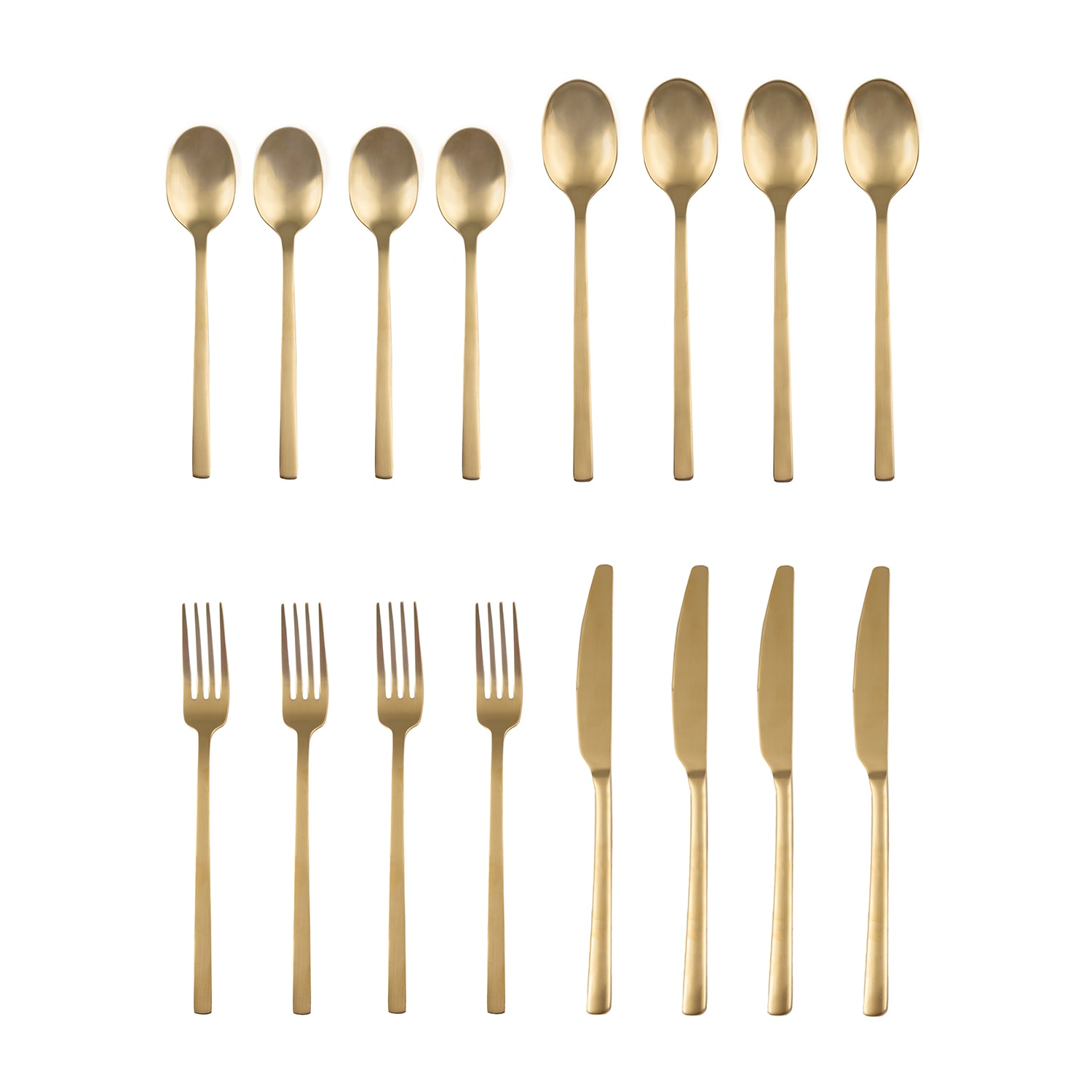 Cambridge Beacon Gold 16-pc. Flatware Set