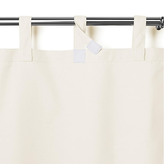 Threadmade Matine Upf 50+ Tab Top Light-Filtering Single Outdoor Curtain Panel
