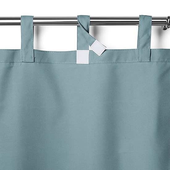 Threadmade Matine Upf 50+ Tab Top Light-Filtering Single Outdoor Curtain Panel