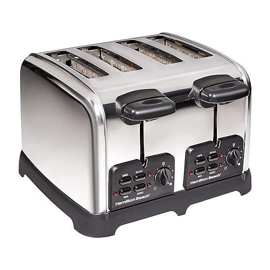 Hamilton Beach Classic 4 Slice Toaster With Sure-Toast Technology