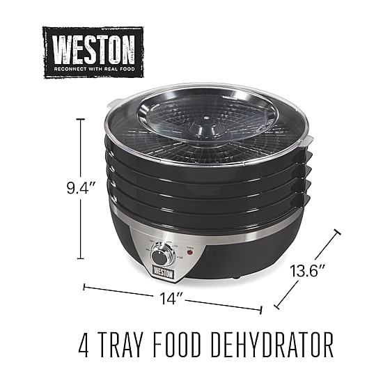Weston 4 Tray Food Dehydrator