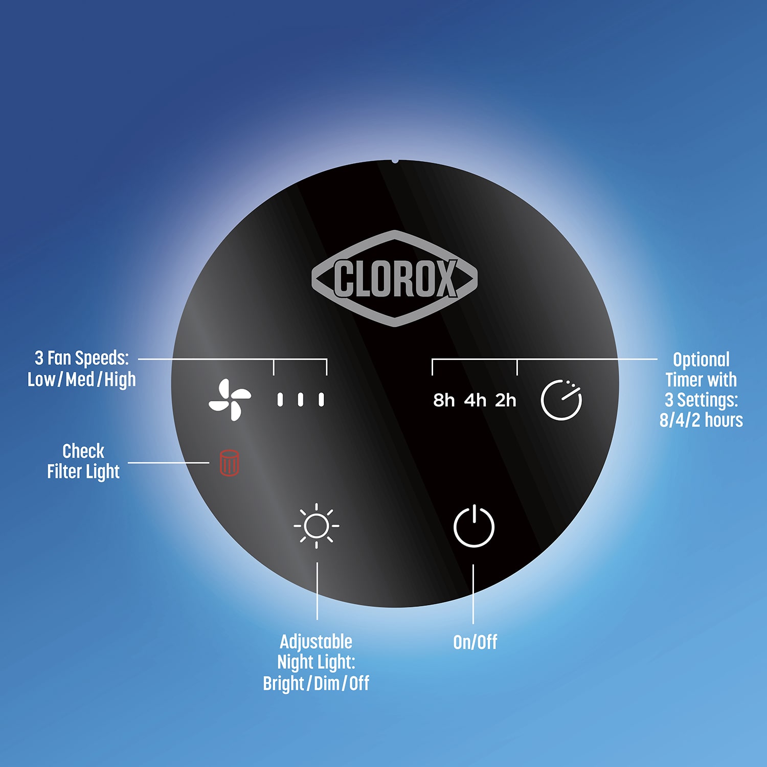 Clorox Tabletop Air Purifier