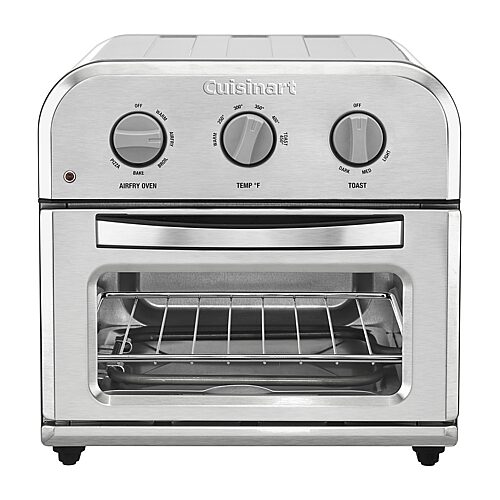 Cuisinart TOA26 Compact Airfryer Toaster Oven One Size Stainless Steel