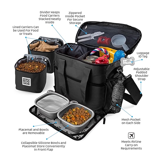 Mobile Dog Gear Medium And Large Dog Week Away Pet Travel Bag