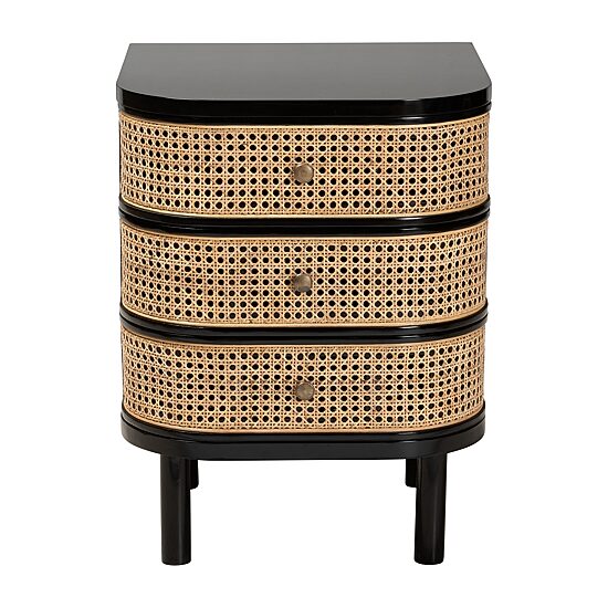 Nabila 3-Drawer Nightstand