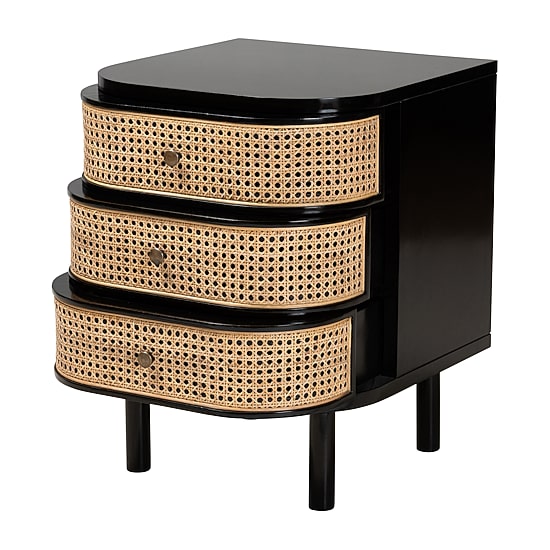Nabila 3-Drawer Nightstand
