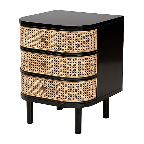 Nabila 3-Drawer Nightstand