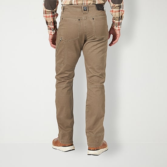 Wrangler All Terrain Gear Reinforced Utility Mens Comfort Waistband Regular Fit Flat Front Pant