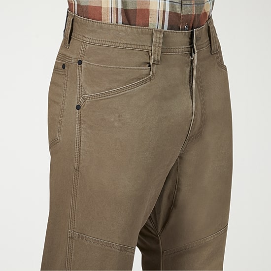 Wrangler All Terrain Gear Reinforced Utility Mens Comfort Waistband Regular Fit Flat Front Pant