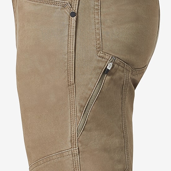 Wrangler All Terrain Gear Reinforced Utility Mens Comfort Waistband Regular Fit Flat Front Pant