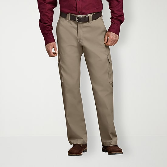 Dickies Flex Twill Mens Stretch Fabric Wrinkle Resistant Relaxed Fit Cargo Pant