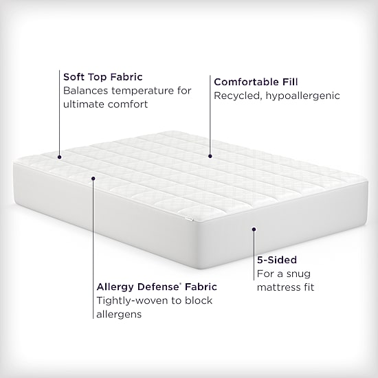 Allerease Ultimate Protection and Comfort Mattress Pad