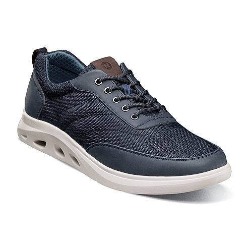 Nunn Bush Ponte Mens Moc Closed Toe Oxford Shoes, 13 Medium, Blue