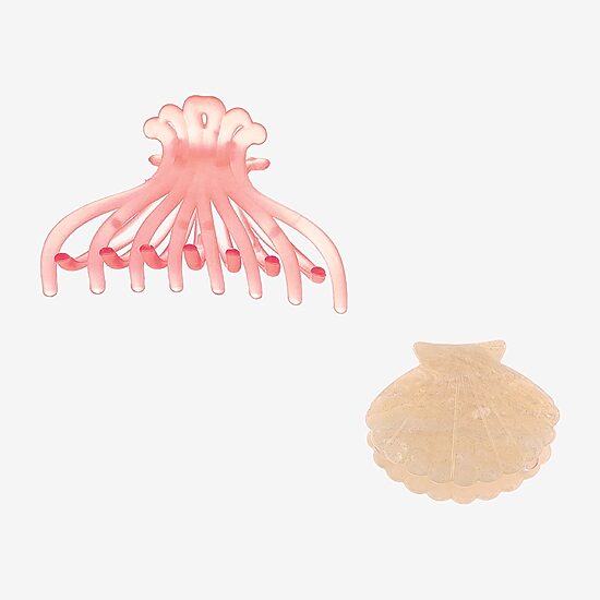 Bijoux Bar Shell Claw 2-pc. Hair Clip