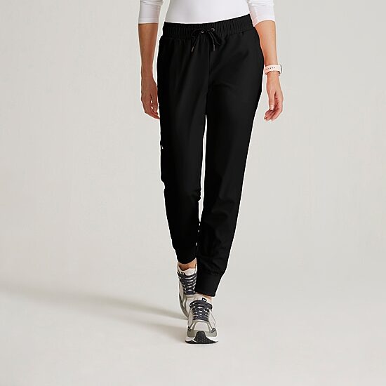 Barco Unify Bup647 Union 5-Pocket Mid-Rise Jogger Womens Stretch Fabric Moisture Wicking Wrinkle Resistant Scrub Pant