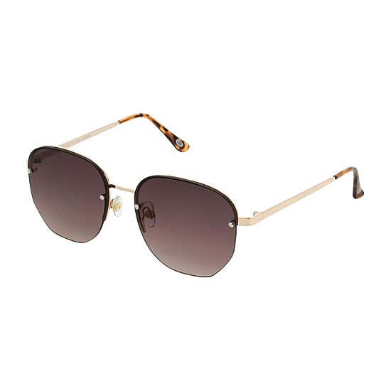A.N.A Metal Round Womens UV Protection Aviator Sunglasses