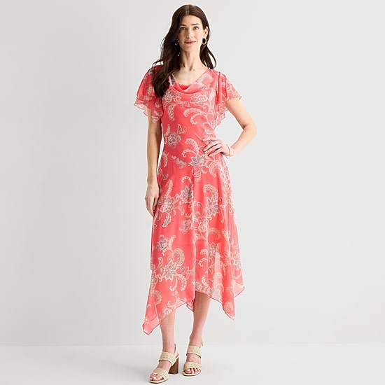 robbie bee dress *Vintage* 100% Silk Maxi (Size 10) – The Thrifty Hippy The Robbie Bee womens dress offers feminine flow and a vibrant paisley pattern Robbie Bee Women's Midi Draped
