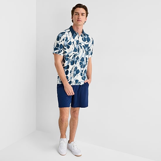 Xersion Athletic Mens Short Sleeve Polo Shirt