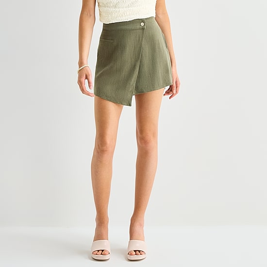 by&by Womens Juniors Skort