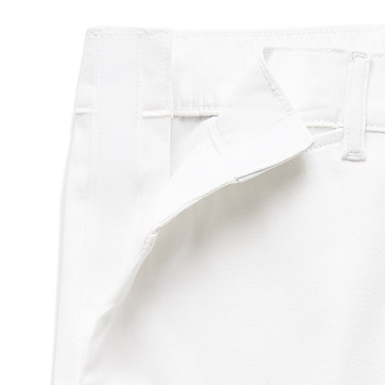 St. John's Bay Womens Plus Adaptive Easy-on + Easy-off Straight Capri Pant