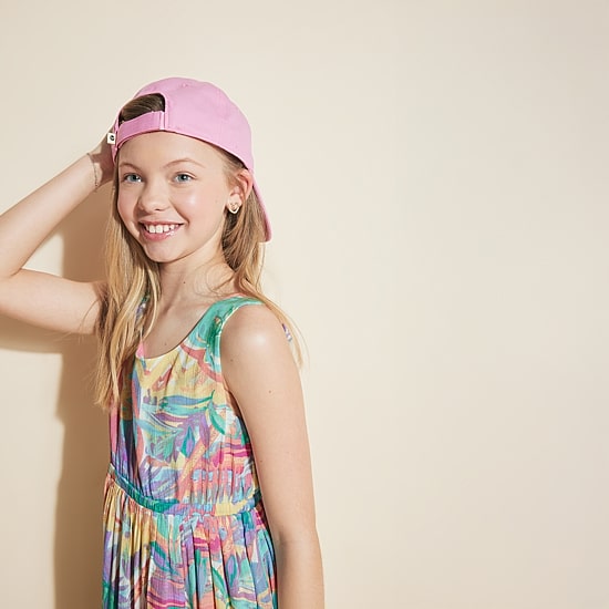 Roxy Big Kid Girls Sleeveless Sundress