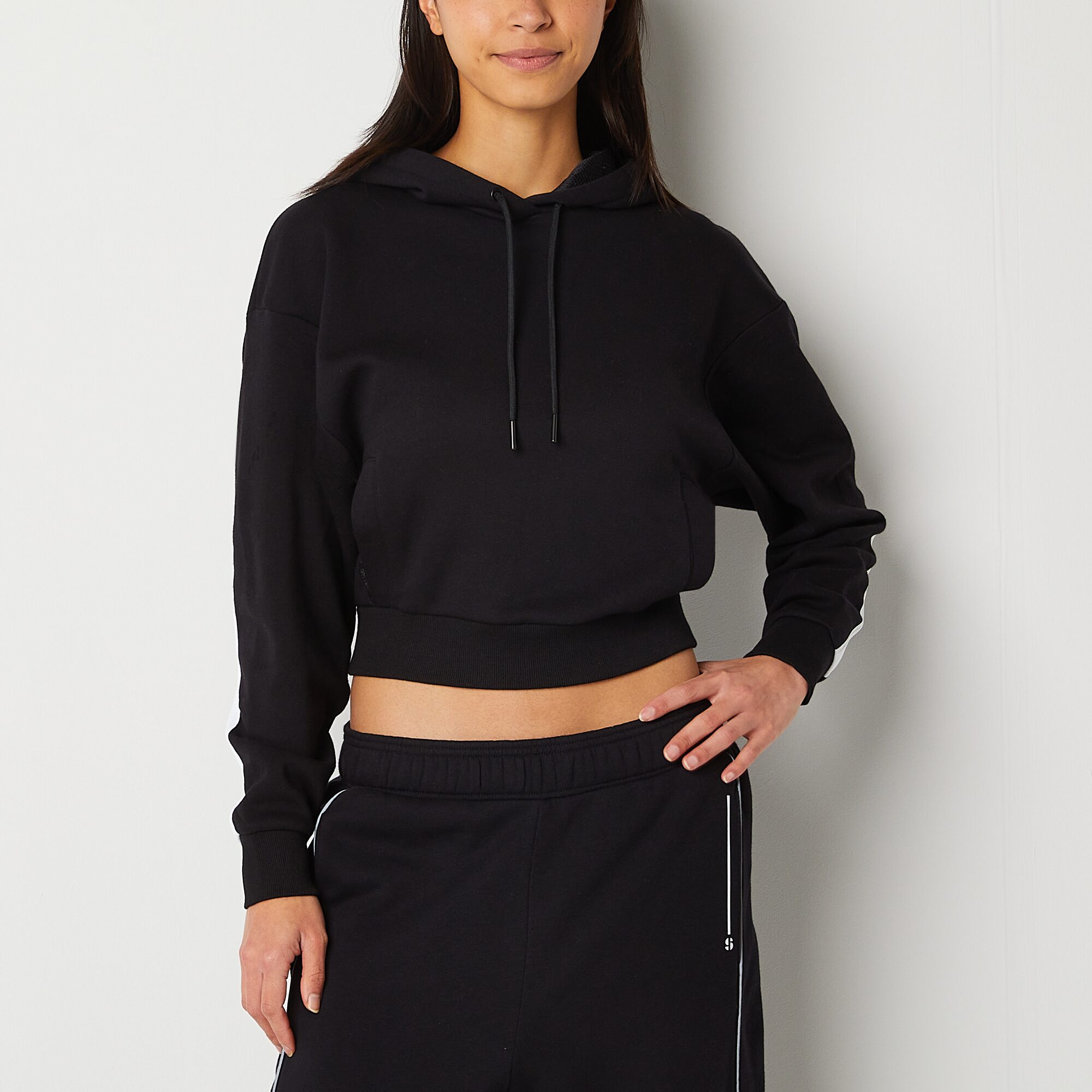 Sports Illustrated Womens Long Sleeve Fleece Active Hoodie