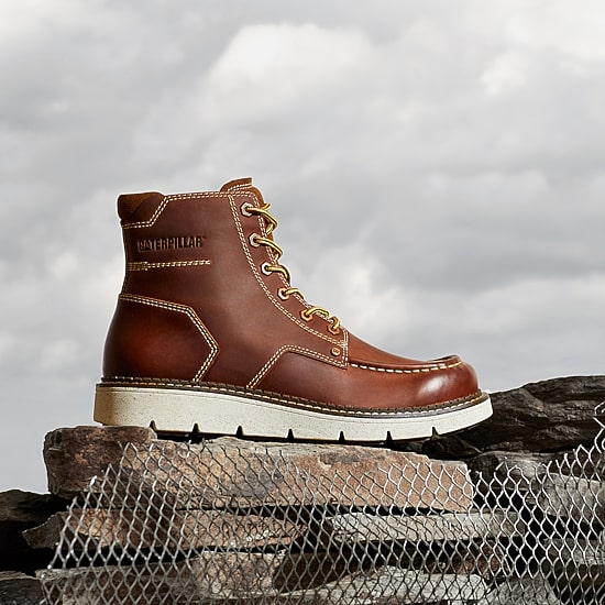 CAT Mens Covert Lace Up Boots