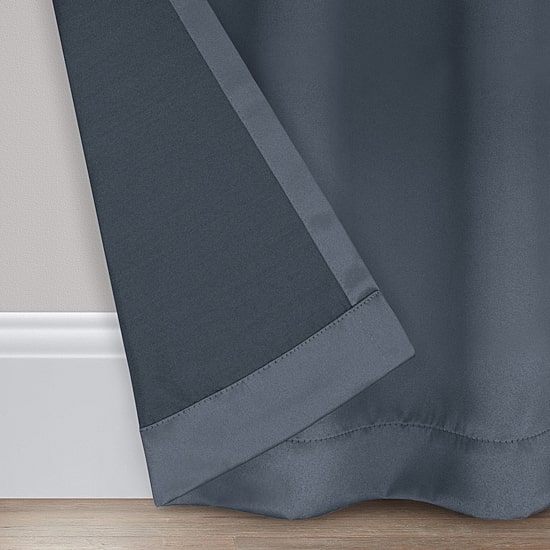 Eclipse Thermapanel Rod Pocket Light-Filtering Single Curtain Panel
