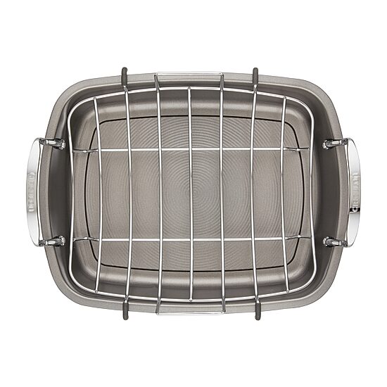 Circulon® Nonstick 17"x13" Roasting Pan with Rack