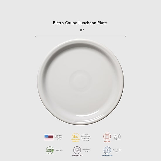 Fiesta Bistro Coupe China Luncheon Plate