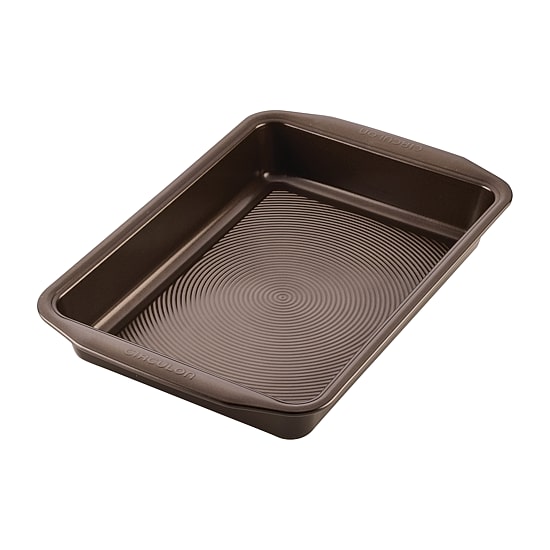 Circulon® Nonstick Bakeware, 9x13-Inch Cake Pan, Chocolate