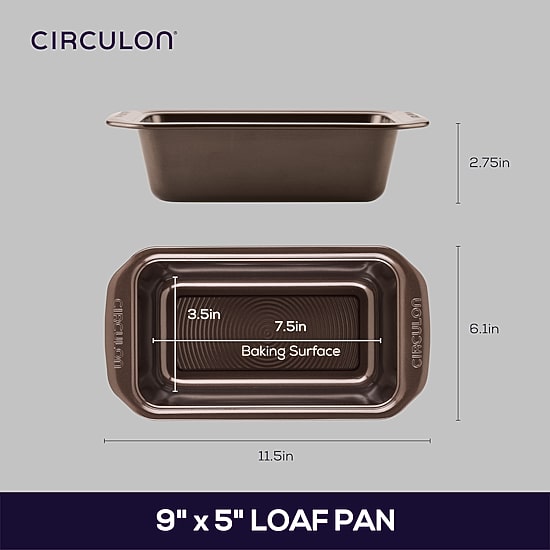 Circulon® Nonstick Bakeware 9X5-Inch Loaf Pan