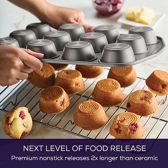 Circulon® Total Nonstick Bakeware, 10-Piece Set, Gray