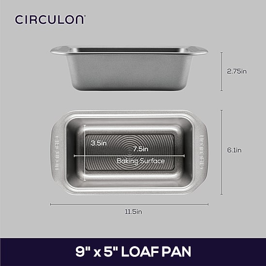 Circulon 9" X 5" Non-Stick Loaf Pan