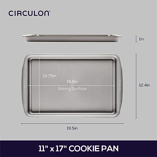 Circulon 11" X 17" Non-Stick Cookie Sheet