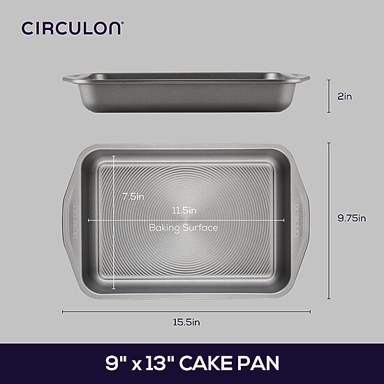 Circulon® Total Nonstick Bakeware 9x13-Inch Cake Pan