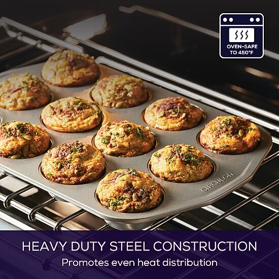 Circulon® 12-Cup Nonstick Muffin Pan