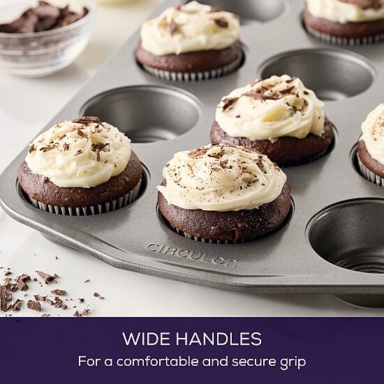 Circulon® 12-Cup Nonstick Muffin Pan
