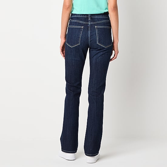 St. John's Bay Womens Mid Rise Bootcut Jean