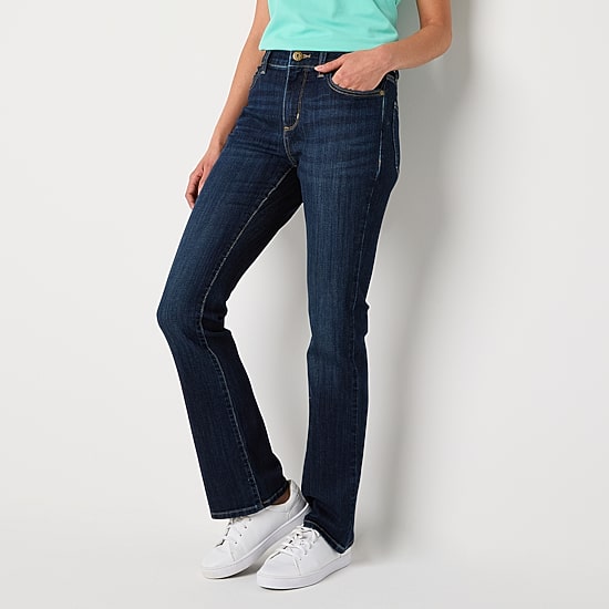 St. John's Bay Womens Mid Rise Bootcut Jean