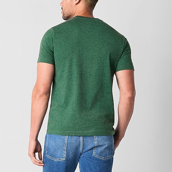 St. John's Bay Super Soft Mens Crew Neck Short Sleeve T-Shirt
