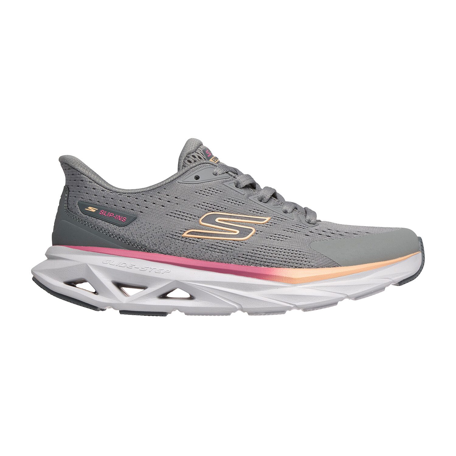 Skechers Slide Step Vortex Womens Slip-On Walking Shoes