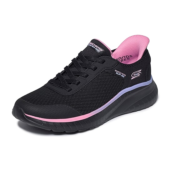 Skechers Bobs Hands Free Slip-Ins Hands Free Bobs Squad Chaos Ombre Paradise Womens Slip-On Walking Shoes