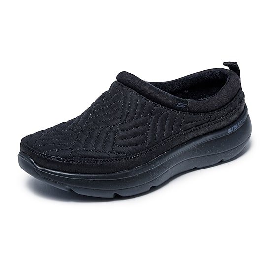 Skechers On The Go Encore Quilted Womens Memory Foam Clog Slippers