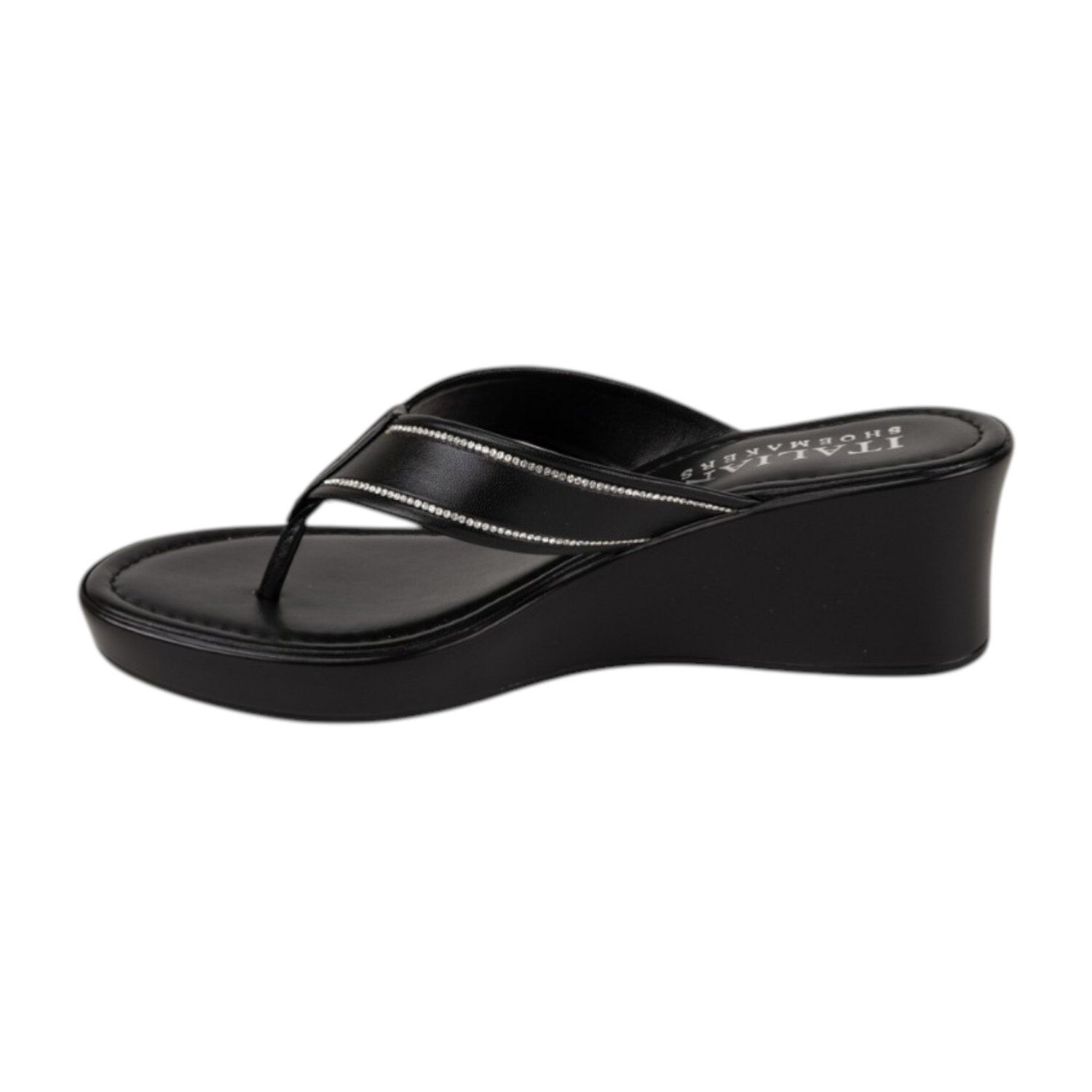 Italian Shoemakers Womens Dorya Wedge Sandals