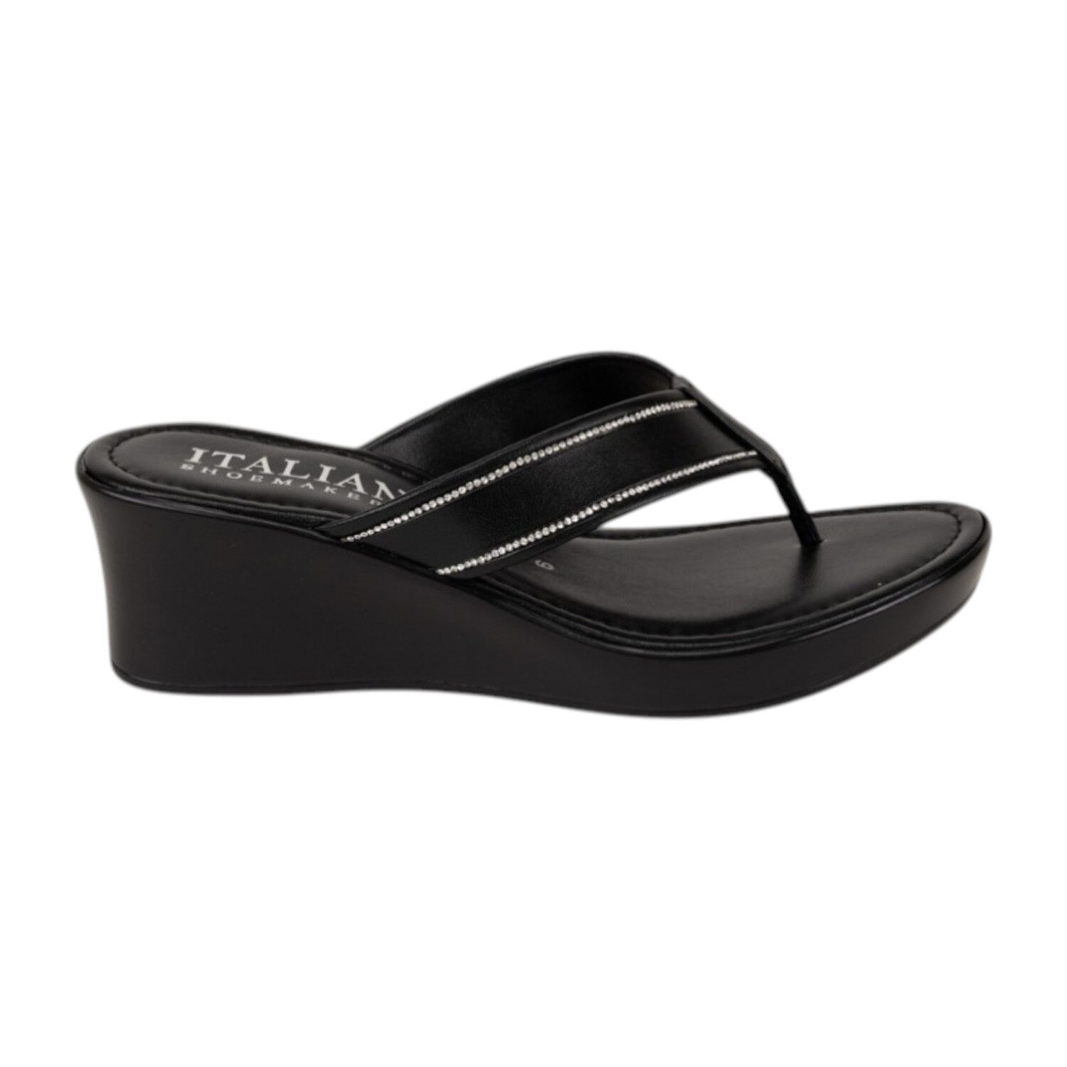 Italian Shoemakers Womens Dorya Wedge Sandals